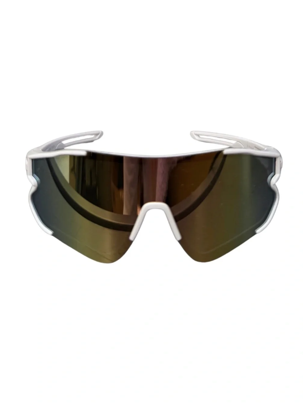 Boys Sport Sunglasses Outdoor Youth Kids Baseball Sun Glasses White 5